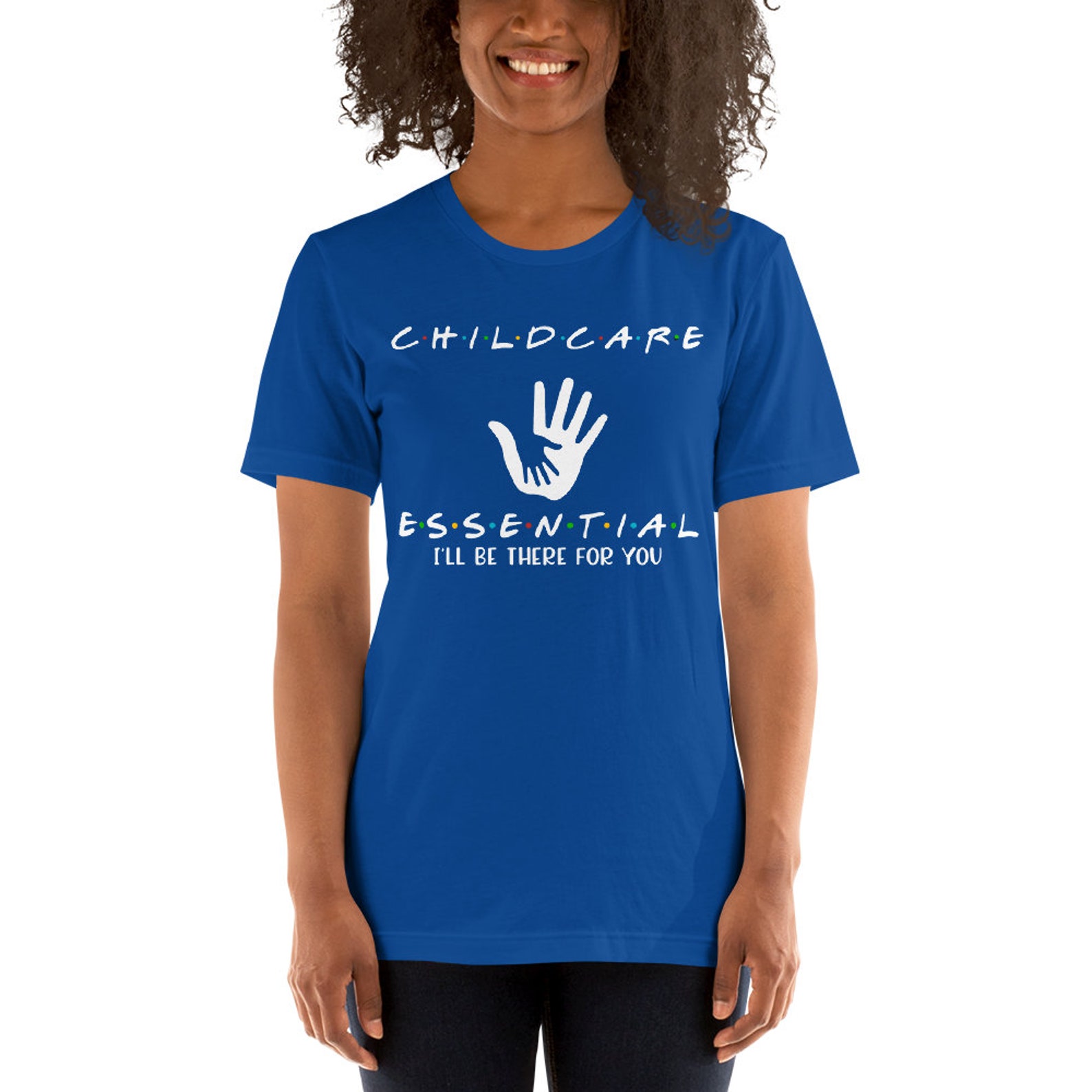 Childcare shirt Essential Worker Gift for Childcare Daycare Etsy