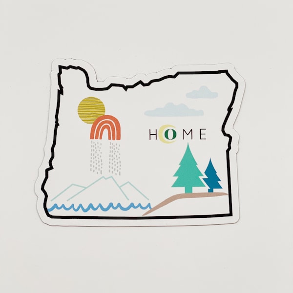 Oregon HOME Sticker