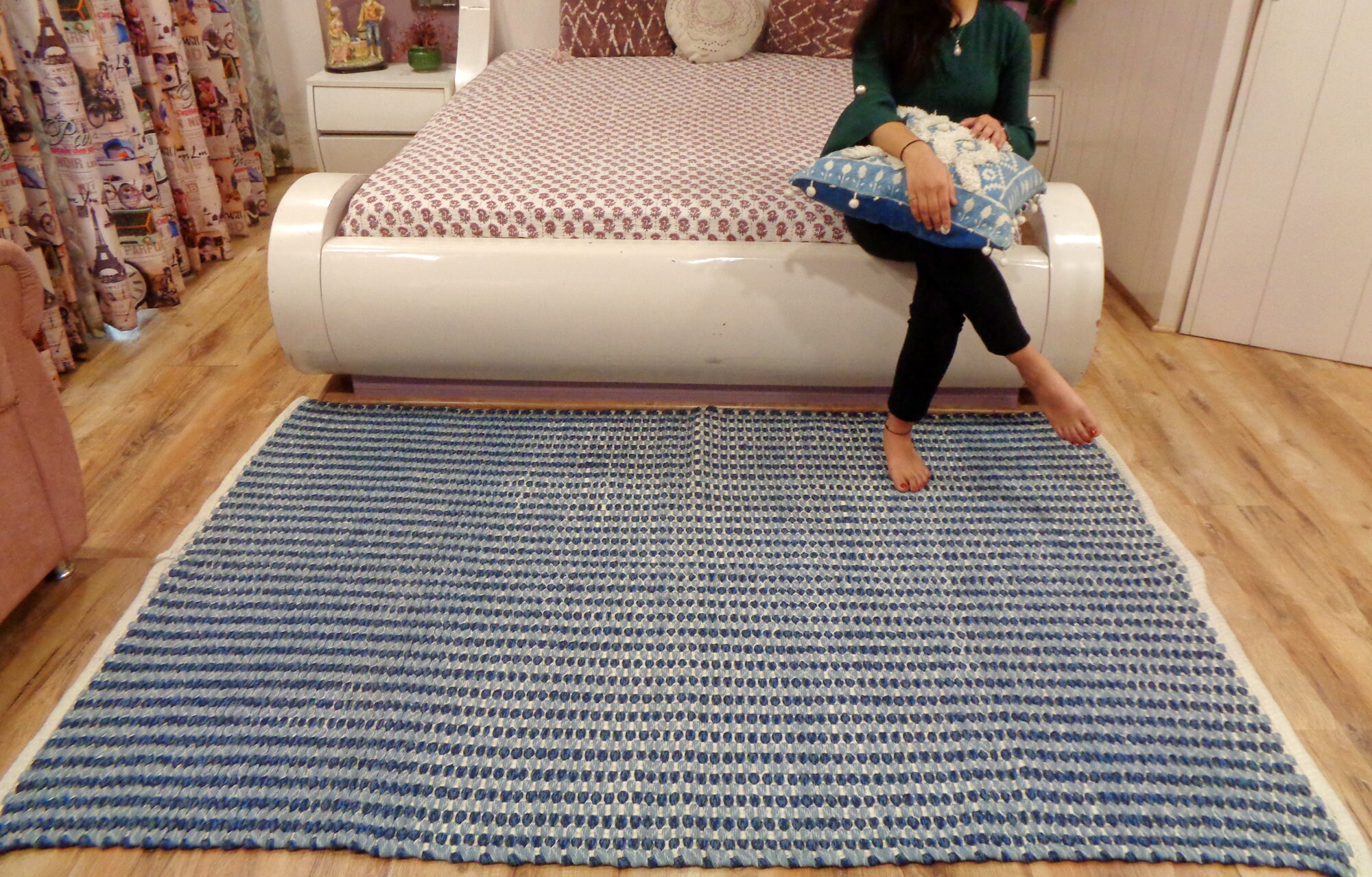 Area Rug Wool Rug Living Room Rug Bed Room Rug 4x6 feet Rug Etsy