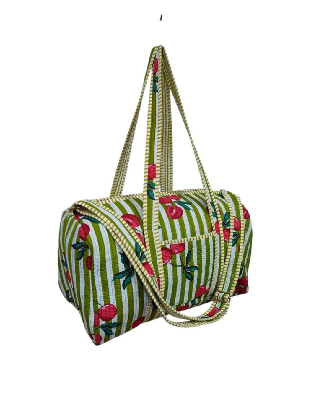 Cozy Garden Muse Quilted Duffle Bag NCU0PTT2887