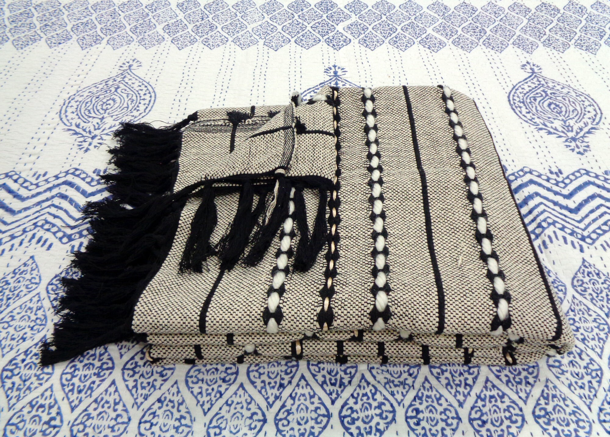 Handmade Throw Indian Cotton Throw Home Decorative Throw Etsy