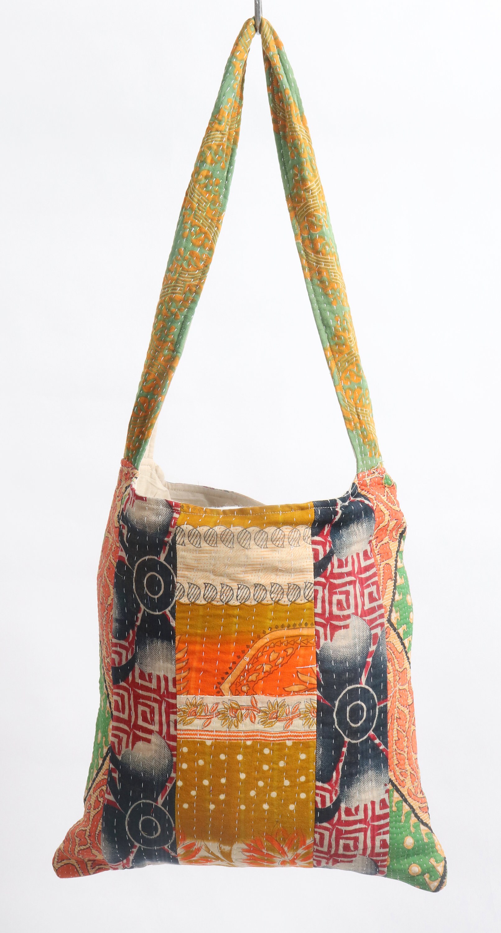 25pc Kantha Bag Vintage Cotton Bag Crossbody Bag Sling Bag
