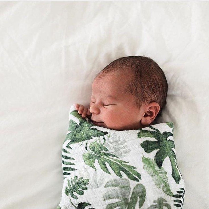 etsy muslin swaddle