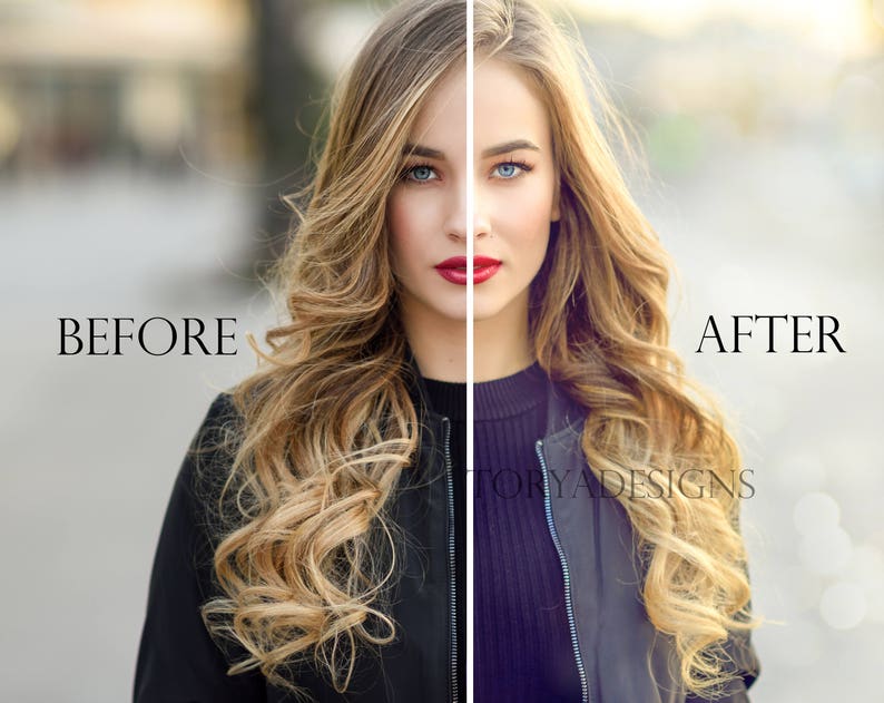 Editing Color Change Photo Editing Simple Color Etsy