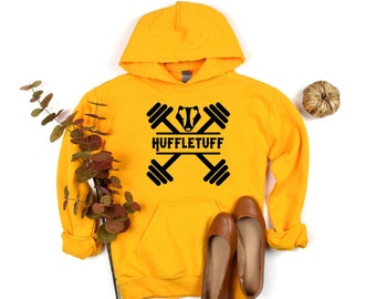 Huffletuff Hoodie, Huffletuff Sweatshirt, Hufflebuff Hoodie, Hufflebuff Sweatshirt, Wizard Hoodlie, Wizard Hoodie, Magical Wizard Sweatshirt