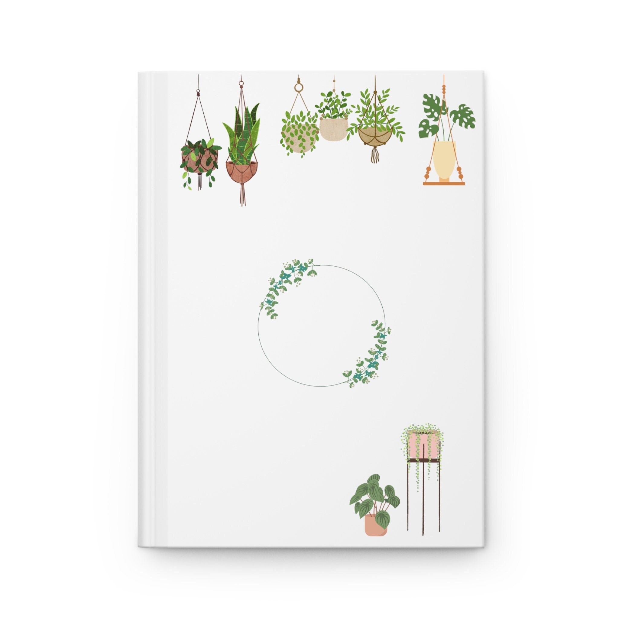 Leaf Notebook, Cute Sketchbook, Cottagecore Notebook, Leaf Journal,  Botanical Journal, Gift for Plant Lovers, Eucalyptus Design 