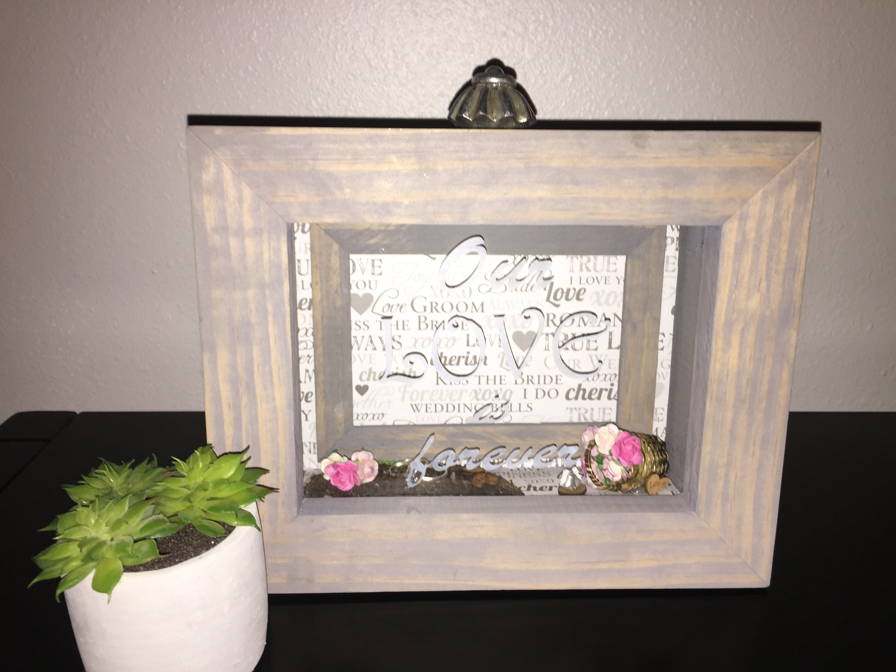 Wedding Picture Frame Wedding Decor Wedding Gift Wood Etsy