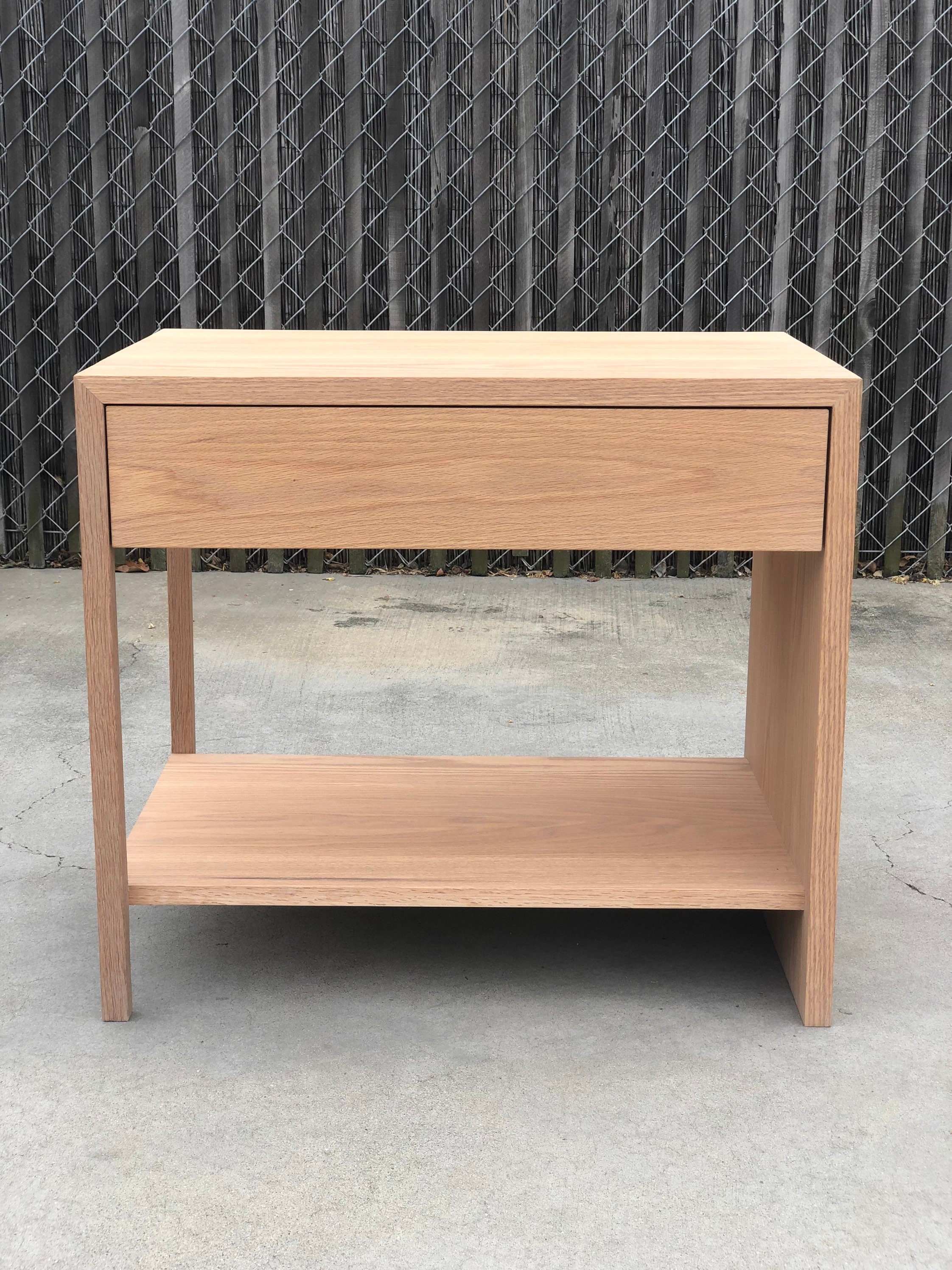 Set of COAST White Oak Nightstands Etsy Canada