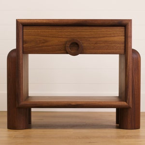 Dub Series 1 Walnut  nightstand