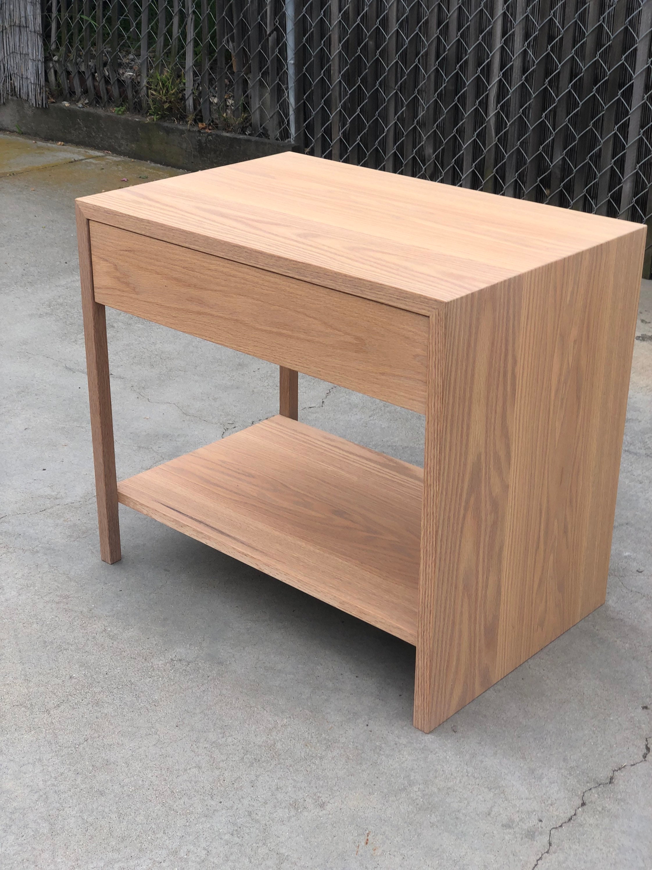 Set of COAST White Oak Nightstands Etsy Canada