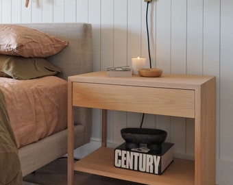 Set of COAST white oak nightstands