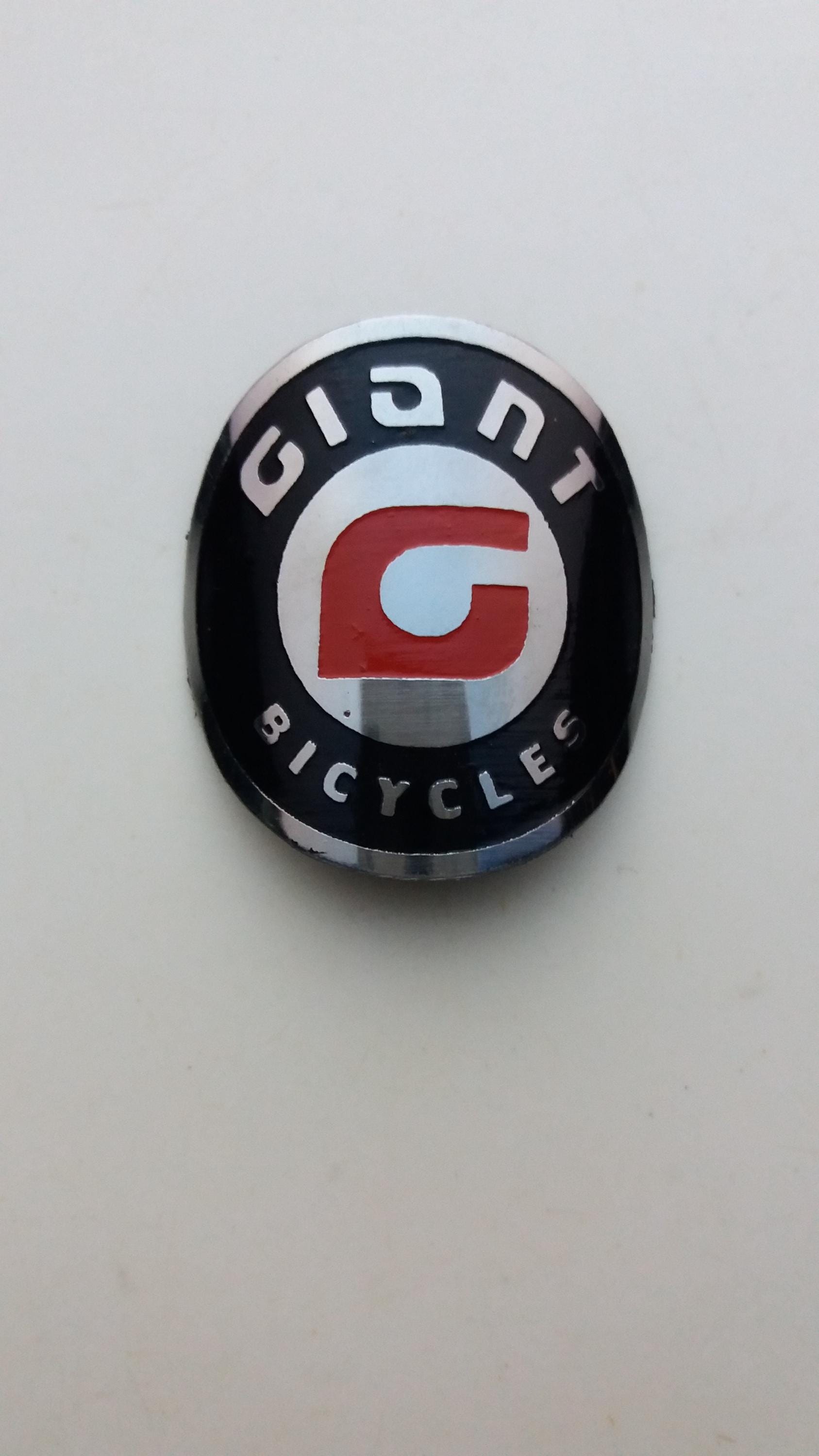 Giant Bicycle Head Badge Emblem - Stainless Steel Restoration - Etsy
