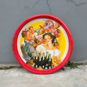 Vintage Coca-Cola Sammeltablett 30,5cm