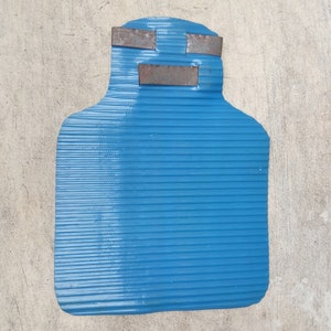 1 Stk. Uni Blau Farbe vintage antik Muscle Bike Fahrrad Kotflügel Schlammklappe Schlammschutz NOS