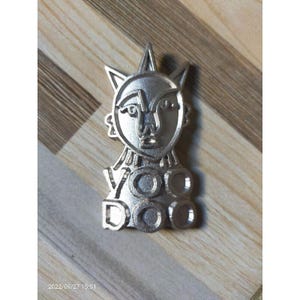 VOODOO Head Badge Emblem For Bicycle NOS (Free shipping)