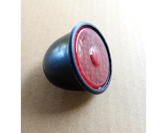REFLECTOR PLASTIC Red Black For Vintage Bicycle