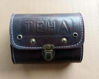 Bicycle Tool Bag Bike pouch TEHA handmade Fit Vintage bike and modern