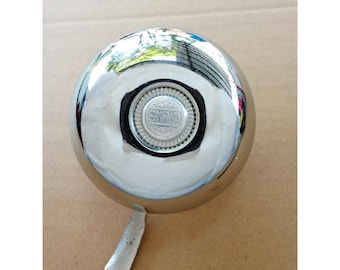 Timbre de bicicleta vintage de 3" con forma de cúpula, sonido Sim Hwa ding ding para todas las bicicletas NOS