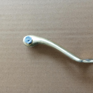 Uchwyt lampy przedniej z mosiądzu z węglika spiekanego do zabytkowego roweru