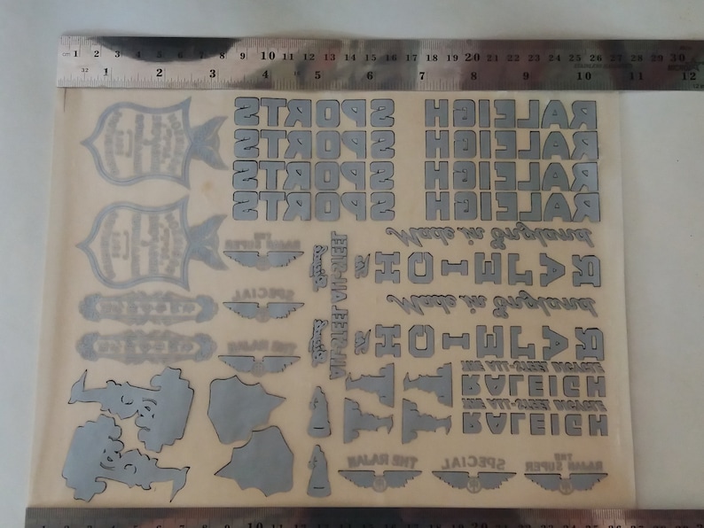 Zen Graphics - Raleigh Made In England Replacement Decals / Stickers - Foto 6