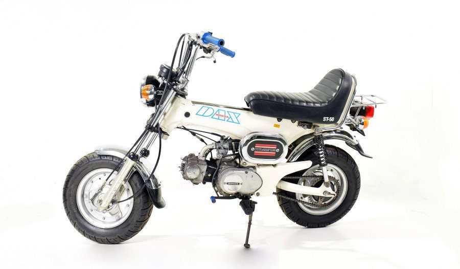 ST70 ST50 ダックス ホンダ ステッカー デカール ブラック 0 1 DAX