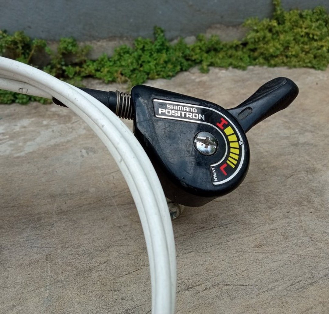 Shifter SHIMANO POSITRON Speed 164cm Cable Length White Color Cable for  Bicycle NOS Canada