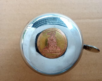 Bicycle Bell RALEIGH Logo 1&quot; For Raleigh Vintage Bicycle Free Shipping