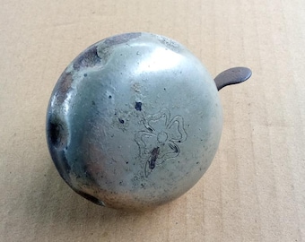 Timbre de bicicleta vintage usado LEAF CLOVER Alemania (Envío gratuito)