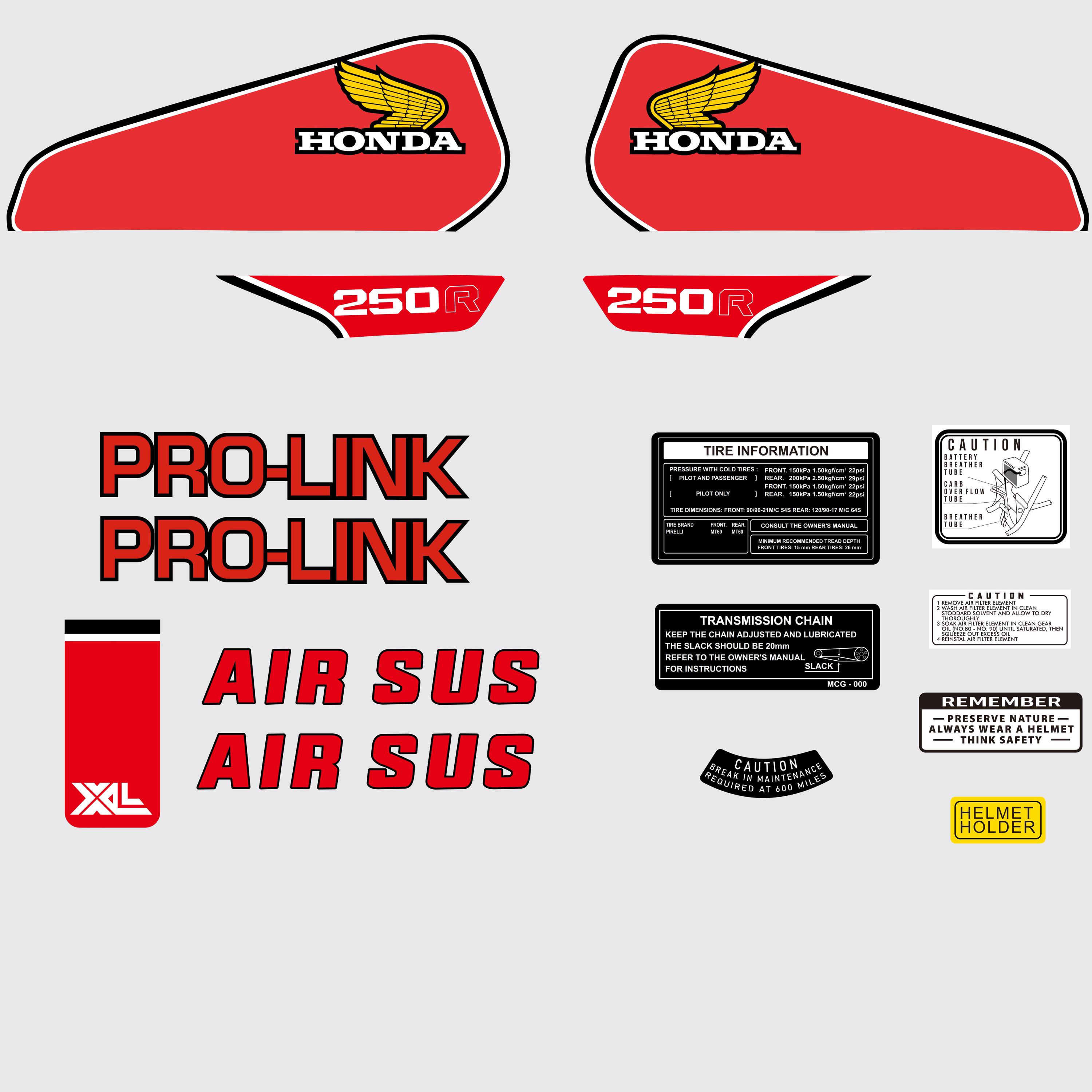 Vintage honda stickers - Etsy México, image size:3000x3000