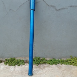 Vintage Pump Presta valve Blue color steel working For Vintage Bicycle NOS