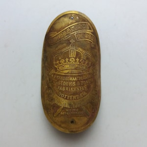 NEDERLANDSHE KROON head badge emblem for vintage bicycle