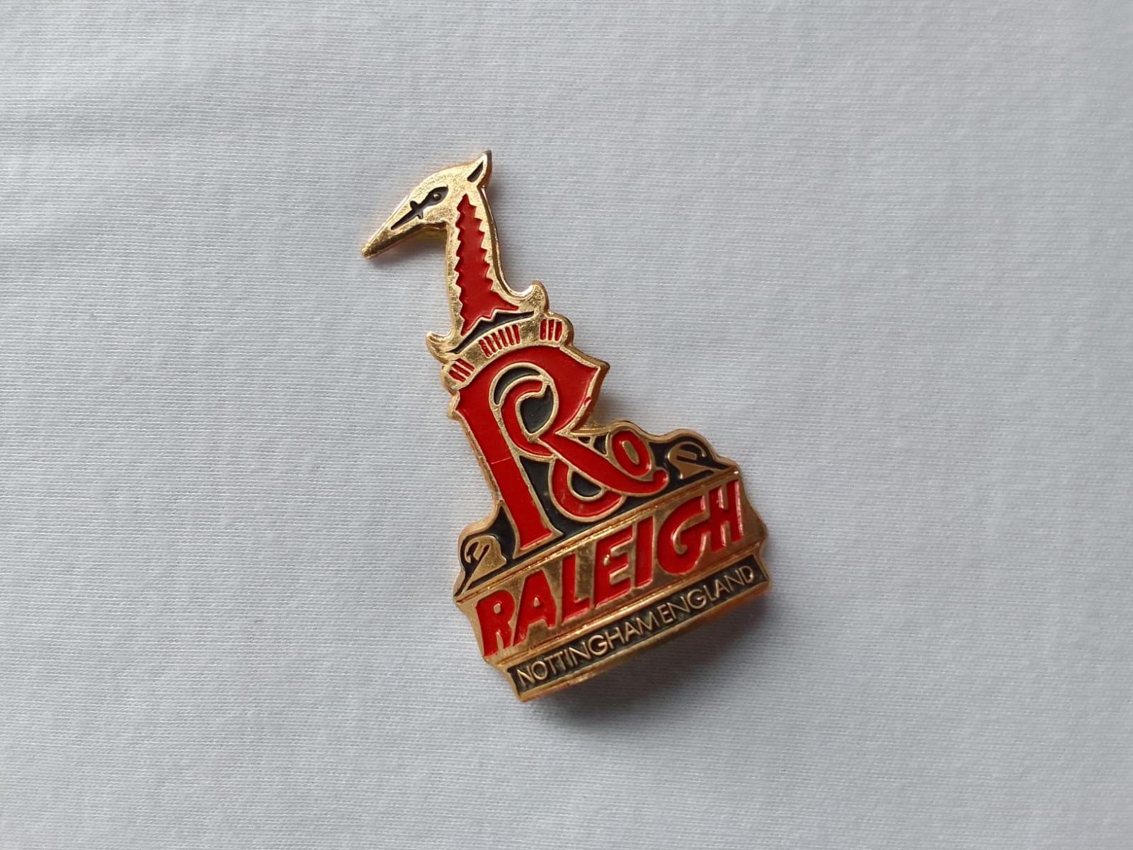 Badge Vintage Raleigh Rampar – Tête De Fourche Vélo – Années 60-80 – Alliage