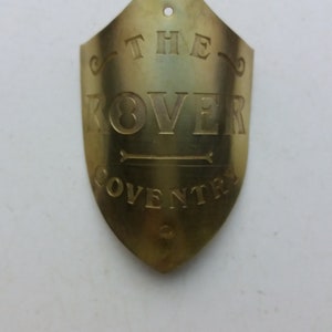ROVER head badge emblem for vintage bicycle