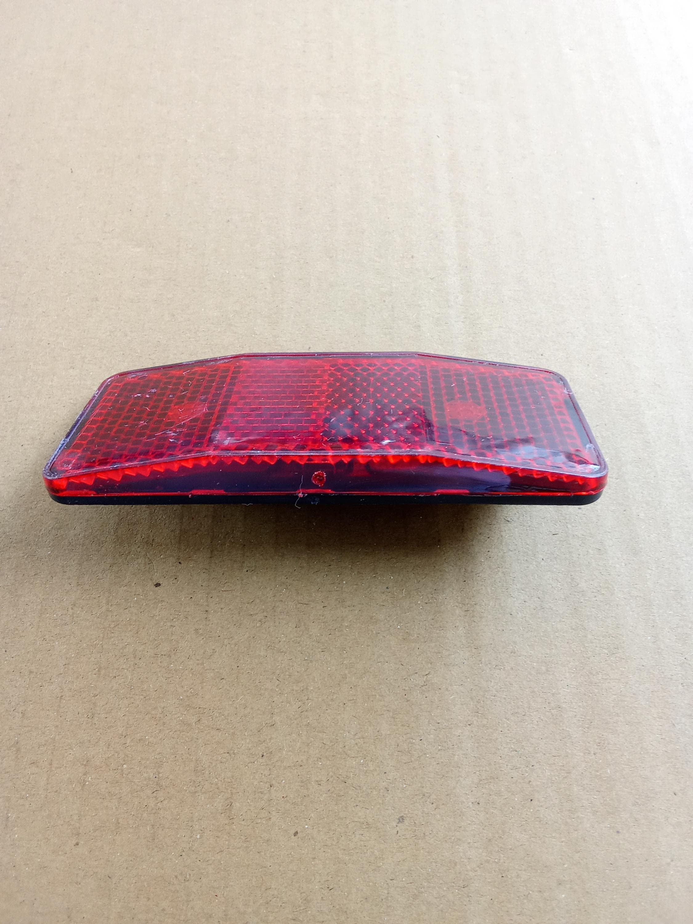 Rear Rack Reflector for Vintage Bicycle Raleigh Rudge Humber BSA Etc ...