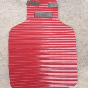 1 Pc Plain Red color vintage antique muscle bike bicycle fender mud flap mudflap mud guard NOS