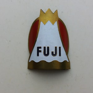 FUJI Kopf Abzeichen Emblem für Fuji Japan Vintage Fahrrad