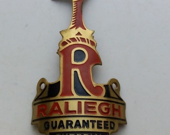 Raliegh brass superial quality head badge emblem for Raleigh vintage bicycle NOS
