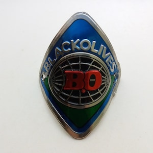 中古 ブラックオリーブ ヘッドバッジ エンブレム ヴィンテージ 自転車 ロゴ NOS