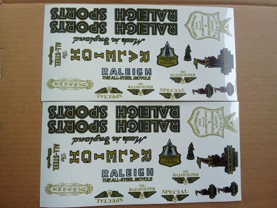 Raleigh Bike Pack Sticker - Bicycle Decal Sticker | Shopee Singapore Raleigh Bike Pack Sticker - Bicycle Decal Sticker | Shopee Singapore