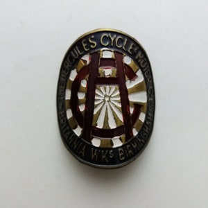 Color HERCULES Head Badge Emblem For Hercules Vintage Bicycle image 1