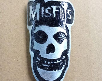 MISFITS head badge emblem for most bicycles restoration