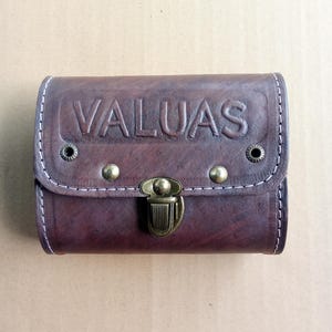Bicycle Tool Bag Bike Pouch VALUAS Brown handmade Fit Vintage bike and modern