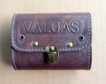 Bicycle Tool Bag Bike Pouch VALUAS Brown handmade Fit Vintage bike and modern