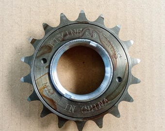 NOS Vintage FLYING lamellen vrijloop single speed 18T voor vintage fiets