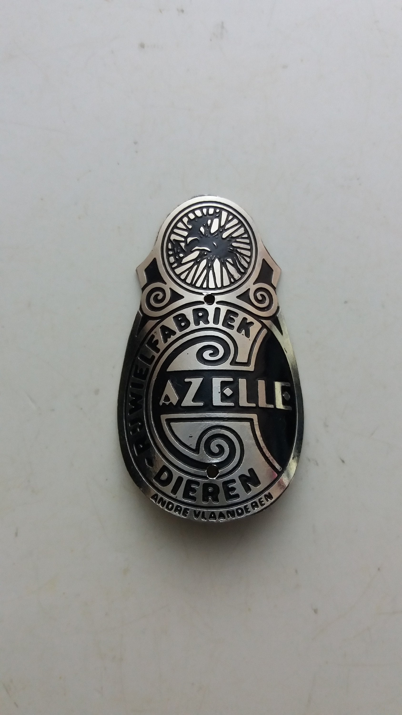 Gazelle Bicycle Head Badge Emblem - Stainless Steel Accessory - Etsy
