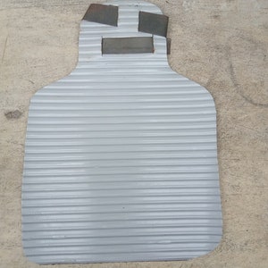 1 Stk. Uni Grau Farbe vintage antik Muscle Bike Fahrrad Kotflügel Schlammklappe Schlammschutz NOS