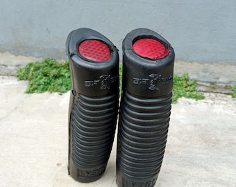 1 Pair Bicycle Handlebar Grips Black HOENI 4" Length Grip Fit vintage bicycle NOS