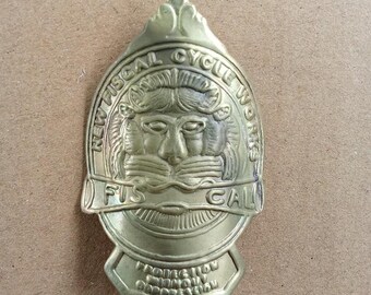 Stemma Fregio GAZELLE Paesi Bassi Bici Bicicletta d'Epoca Head Badge