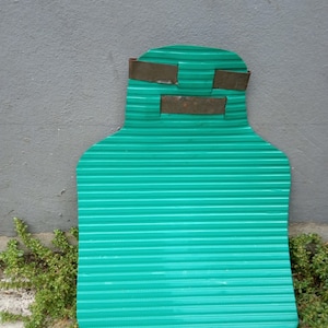 1 Stk. Plain Green Farbe vintage antik Muscle Bike Fahrrad Kotflügel Schlammklappe Schlammschutz NOS