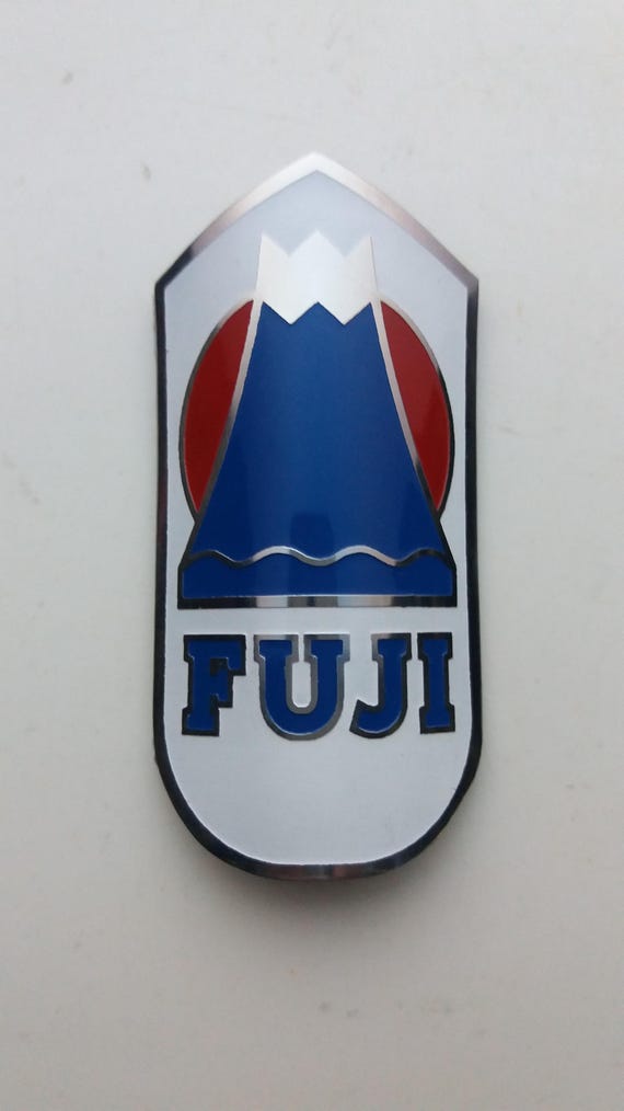 FUJI シールドヘッドバッジエンブレム 修復用 Fujiヴィンテージ自転車 
